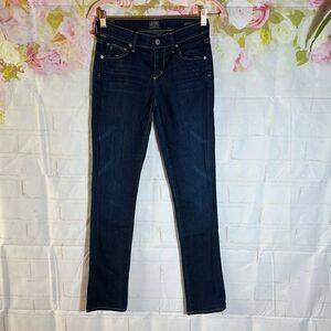 Citizen of Humanity Ava Low Rise Dark Blue Jeans